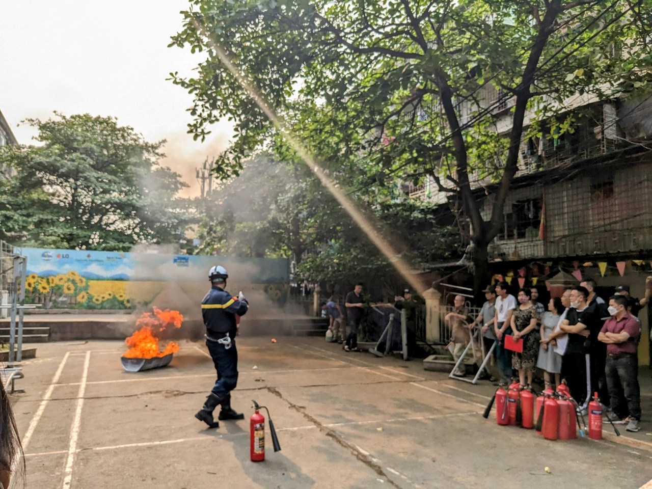 Ra mắt mô hình điểm “Tổ liên gia an toàn phòng cháy, chữa cháy” phường Vạn Mỹ (quận Ngô Quyền)
